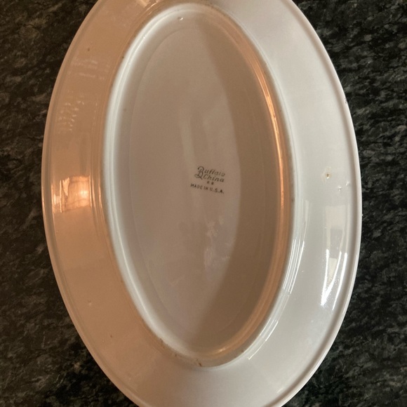 Buffalo China Dining Vintage Buffalo China Usa Oval Platter Poshmark